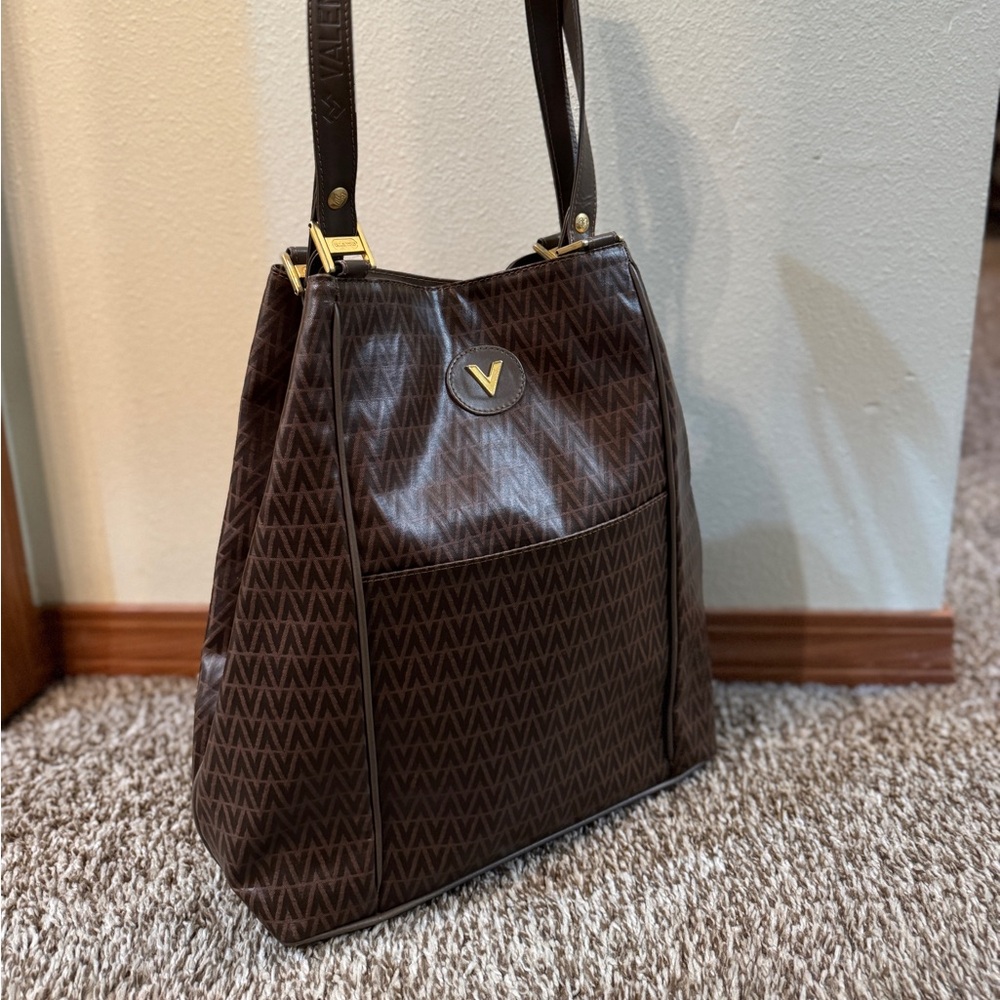 Vintage Mario Valentino Leather Tote
